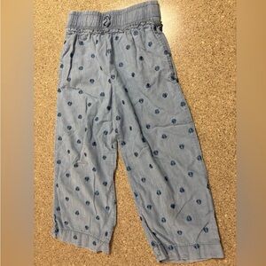 Disney Blue Denim Kids Bottoms with Mickey Print